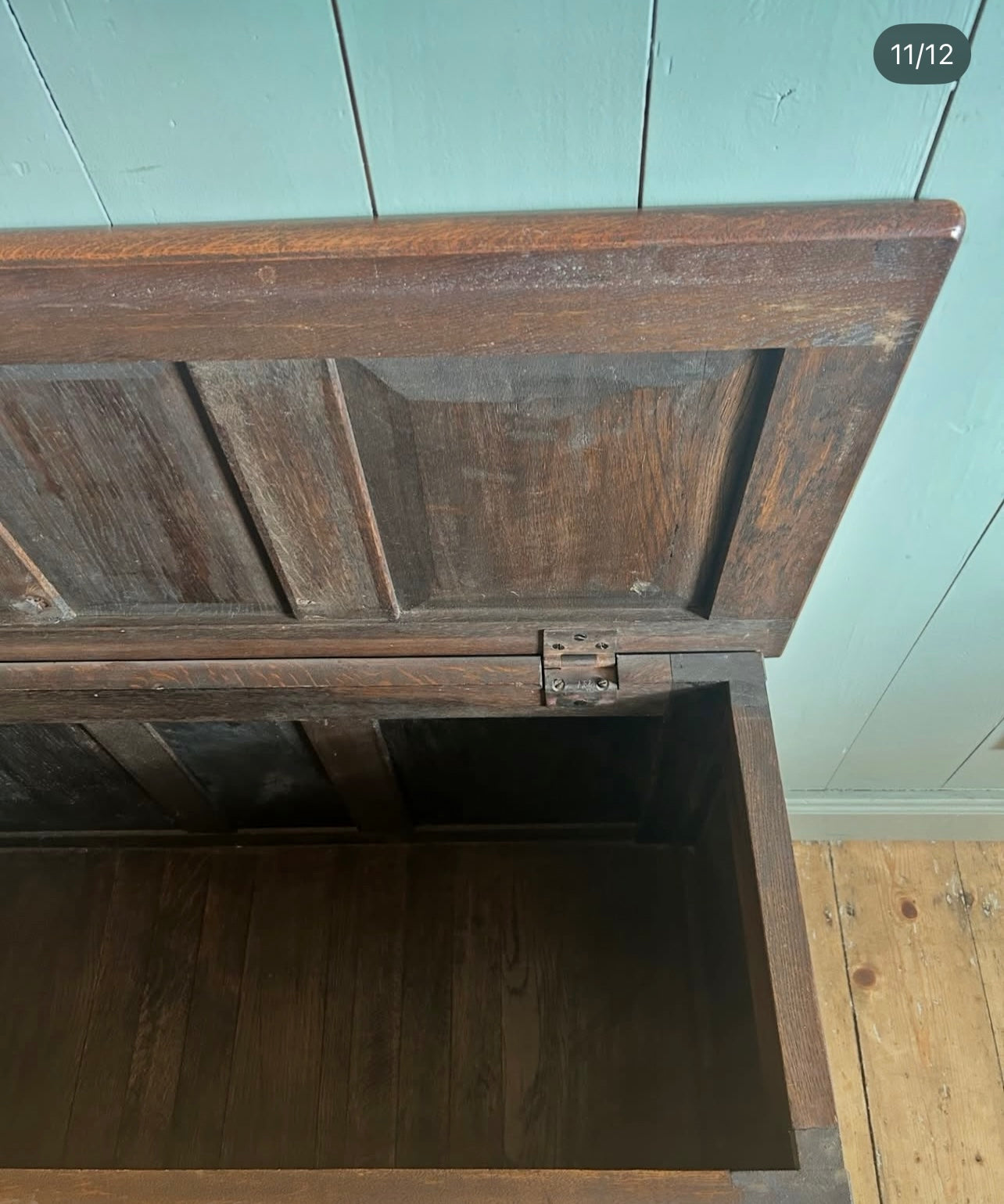 Antique Oak Coffer/Chest c1930