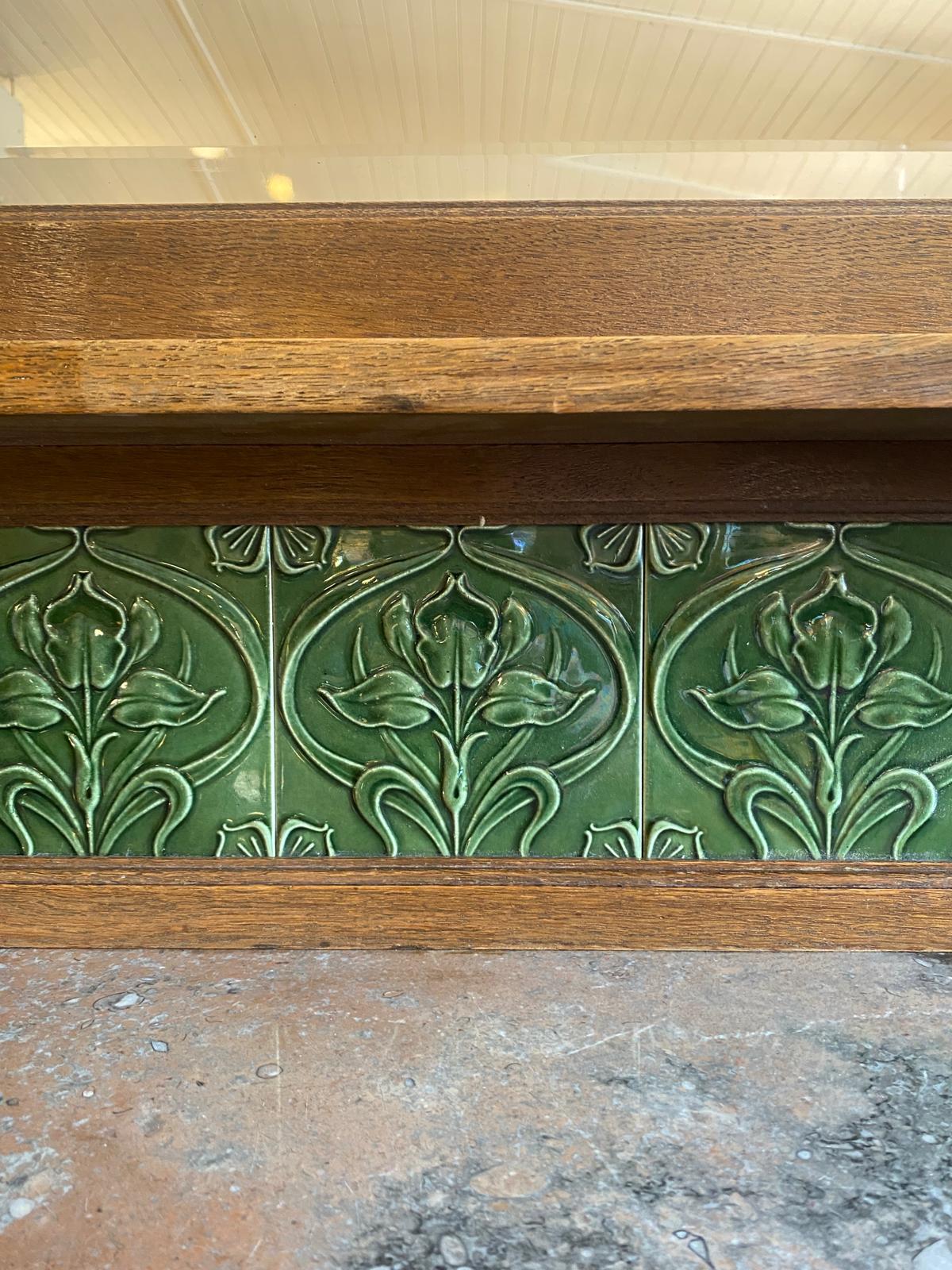 Late Victorian Dressing Chest with Mirror