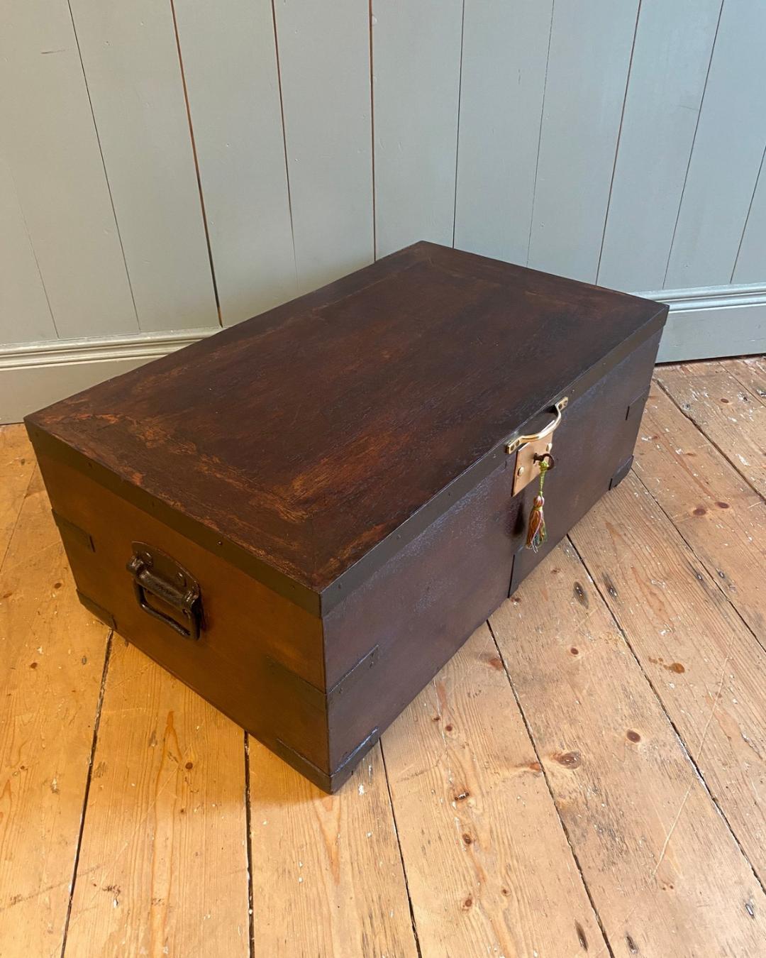 Antique Campaign Chest