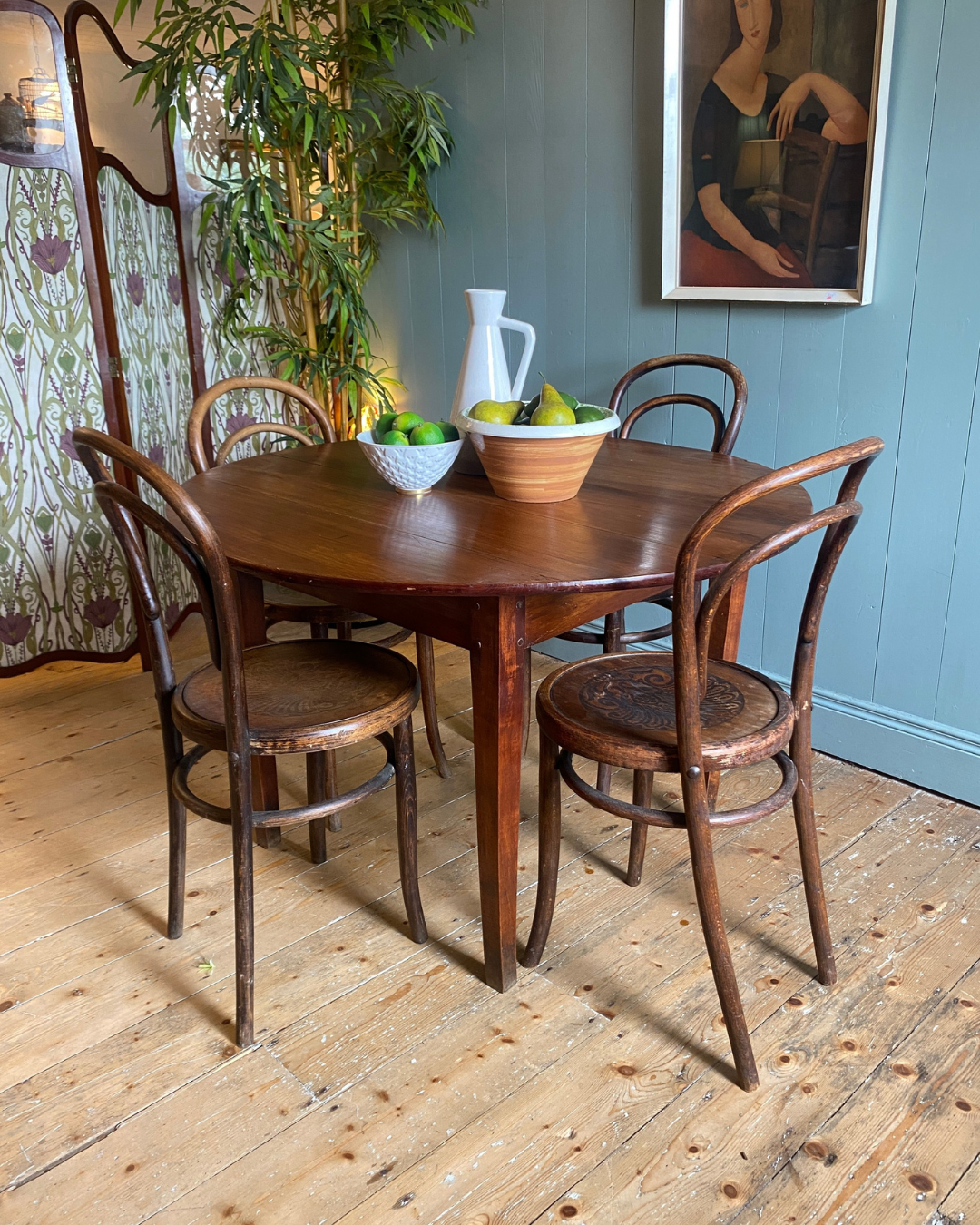 Antique French Fruitwood Table