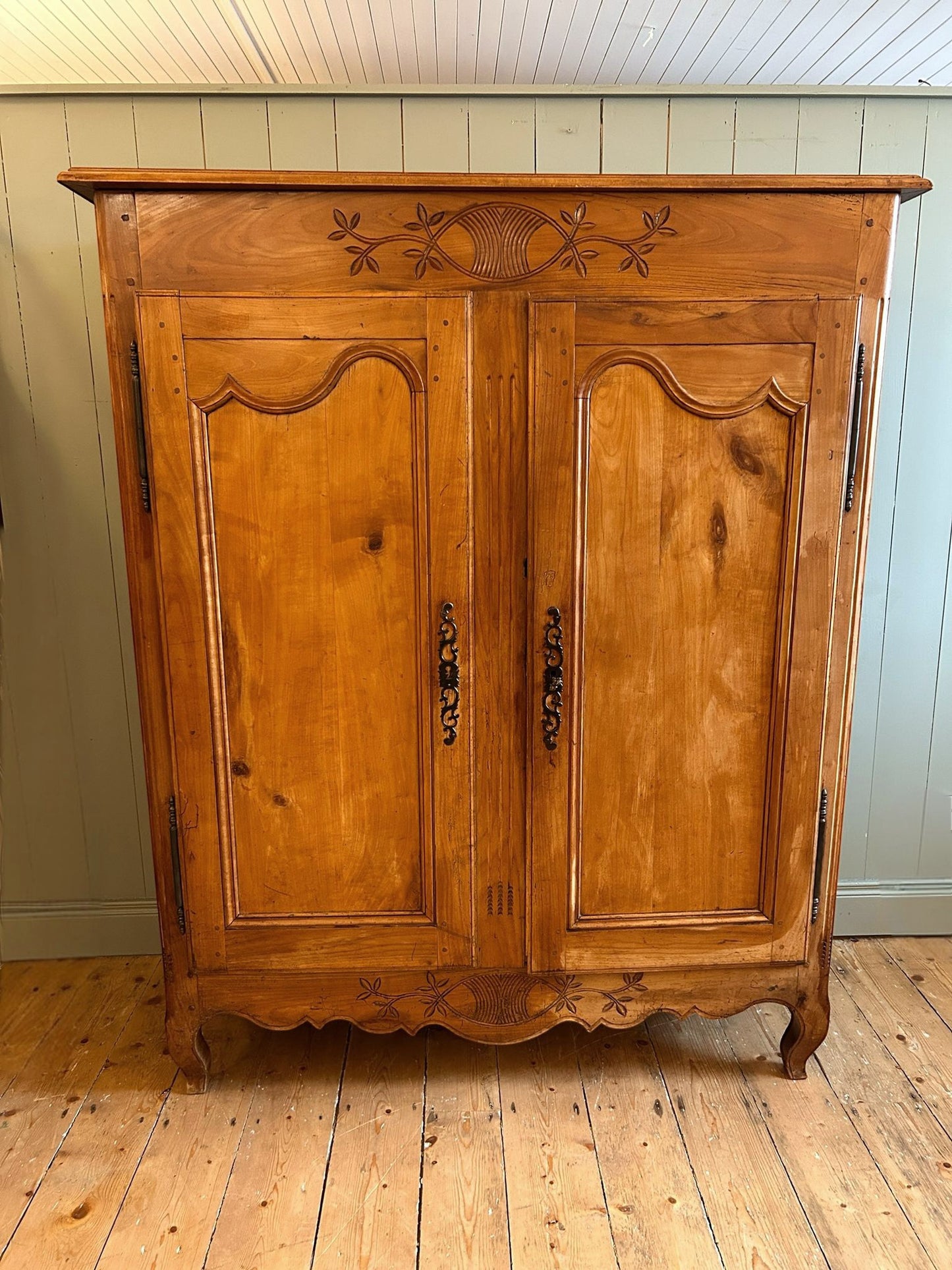 Antique French Oak Wardrobe