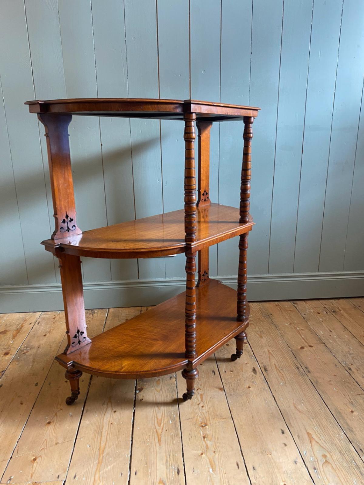 Antique Mahogany Whatnot