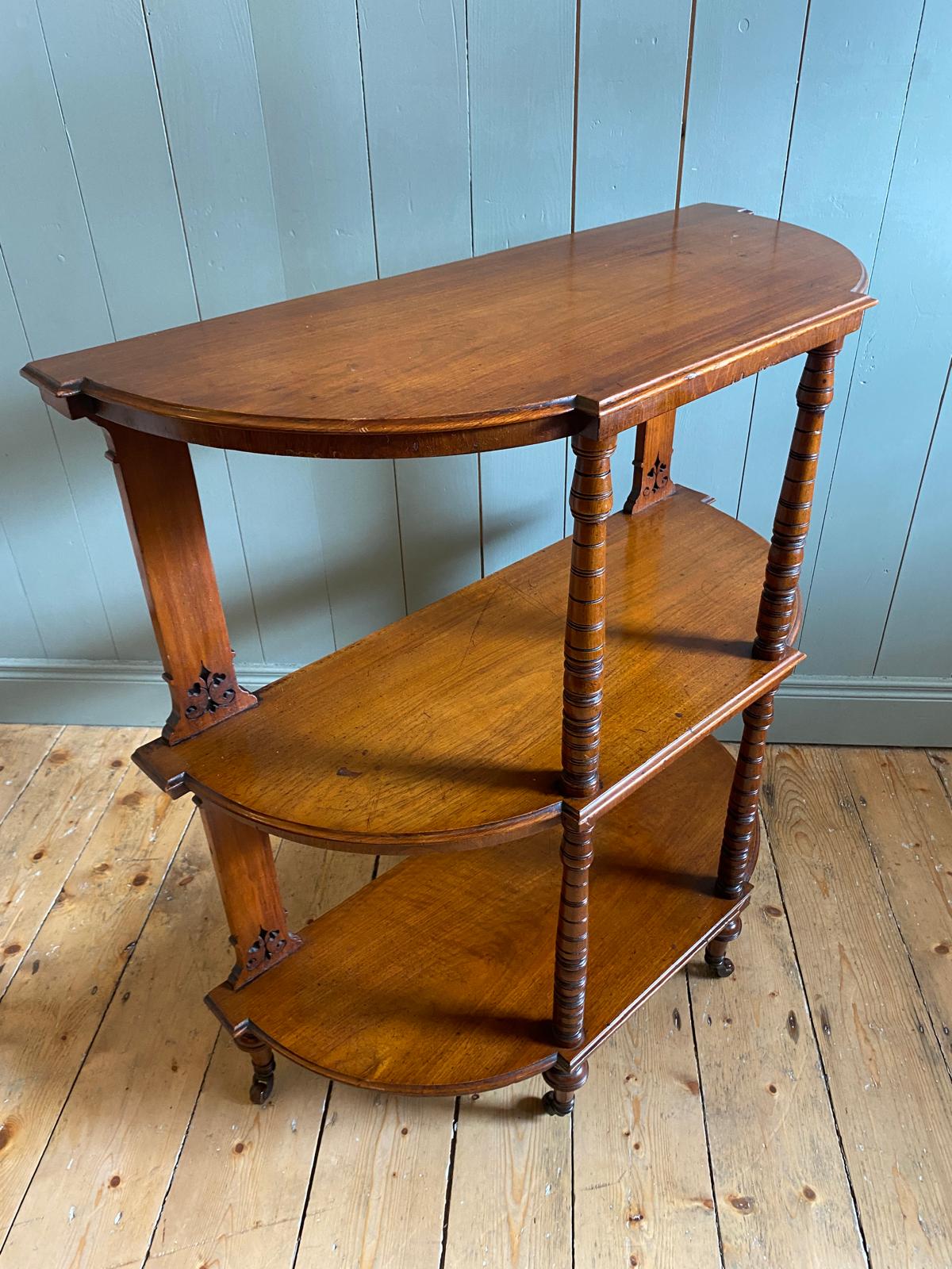 Antique Mahogany Whatnot