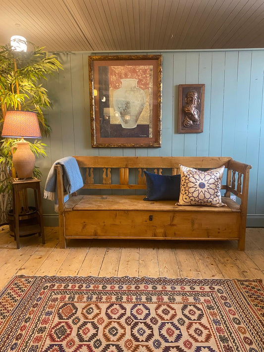 Antique Pine Bench