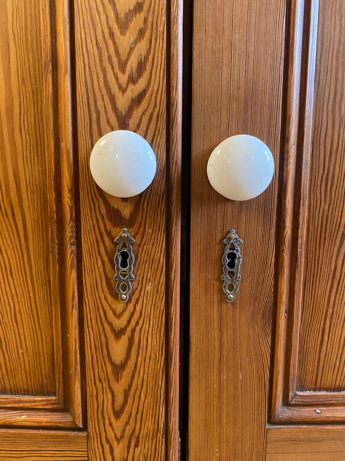 Antique Pitch Pine Sideboard