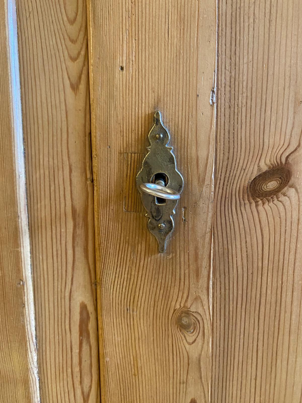 Antique Pine Wardrobe