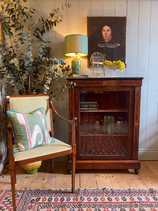 Antique Rosewood Pier Cabinet