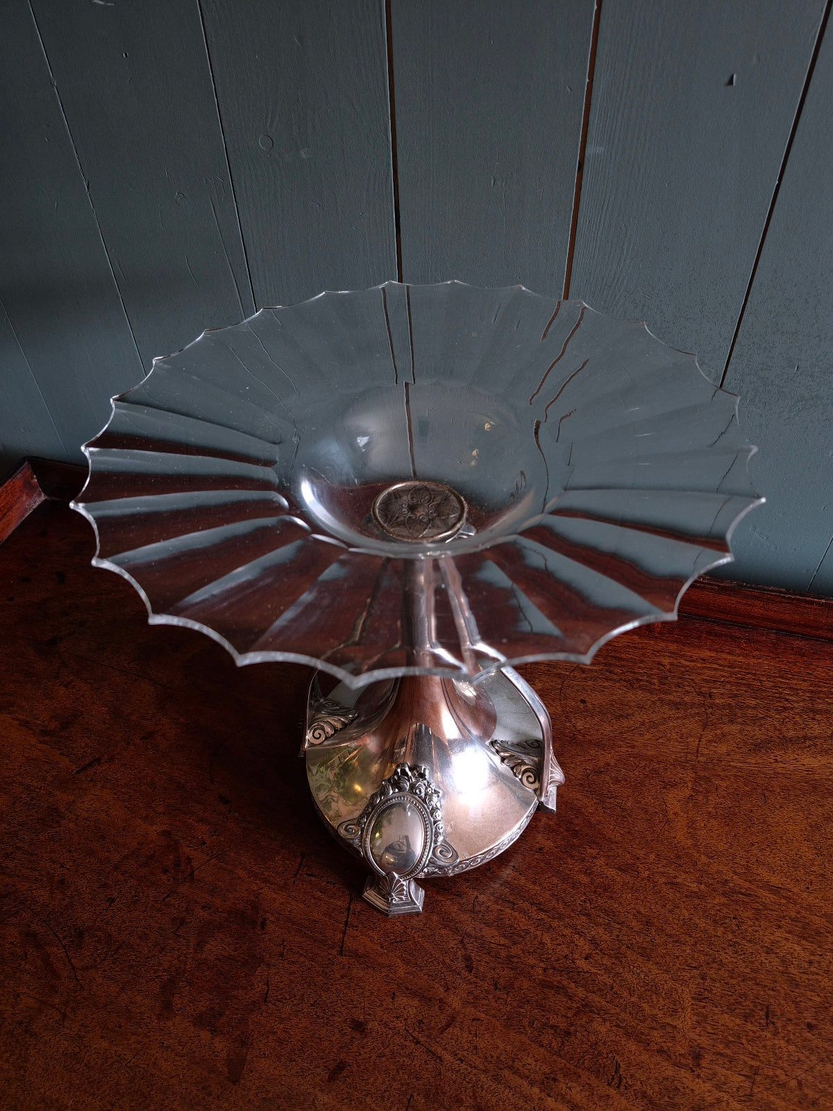 Art Nouveau Silver Centre Piece