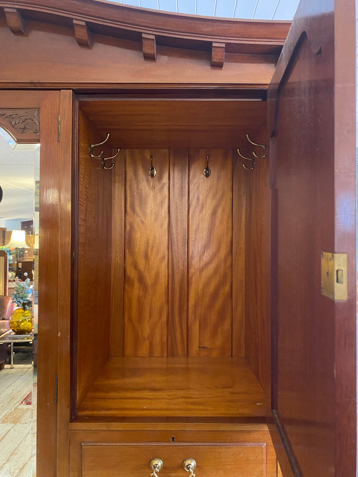 Arts and Crafts Mahogany Wardrobe