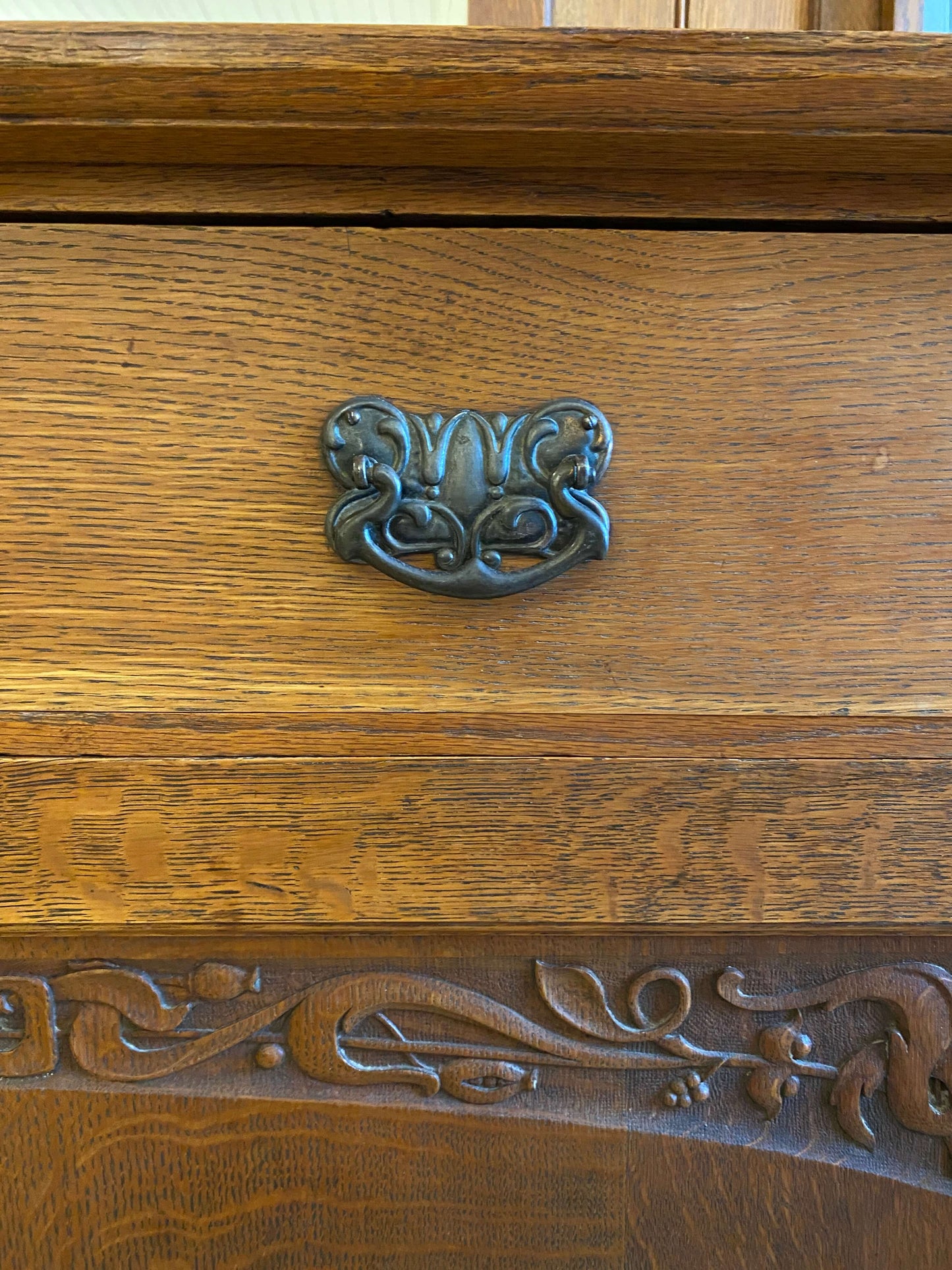 Arts and Crafts Oak Sideboard