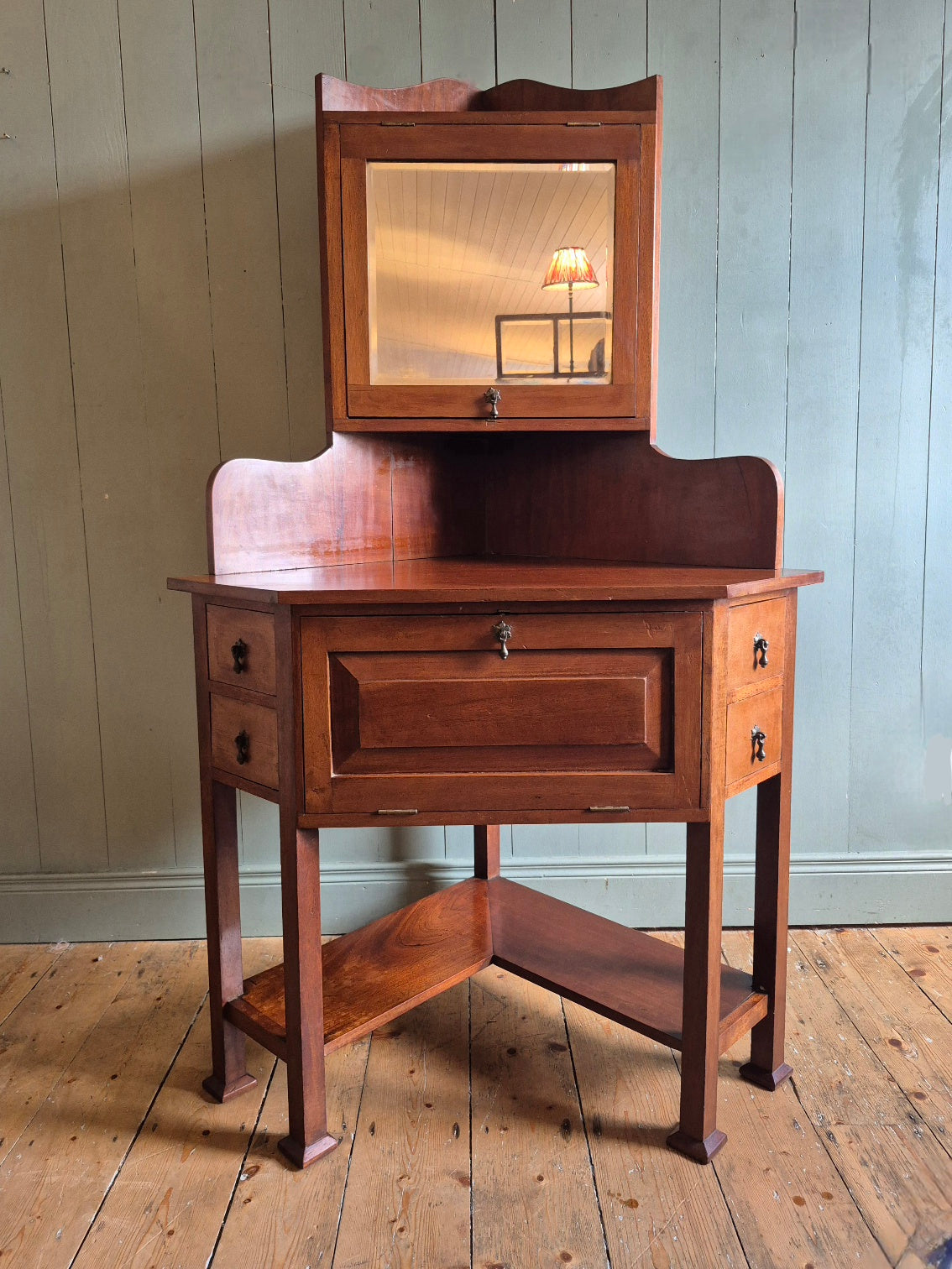 Arts & Crafts Corner Washstand