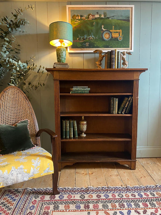 Arts and Crafts Oak Bookcase