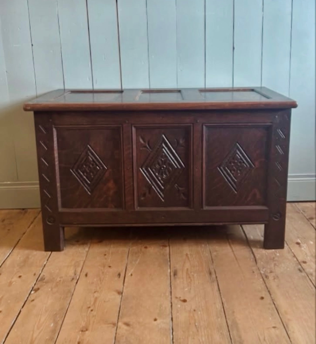 Antique Oak Coffer/Chest c1930