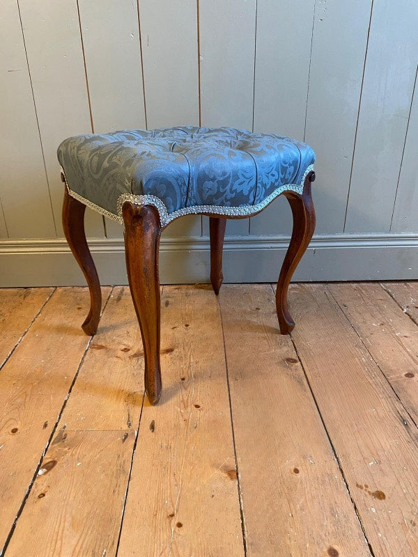 Matching set, Victorian Slipper Chair & Stool