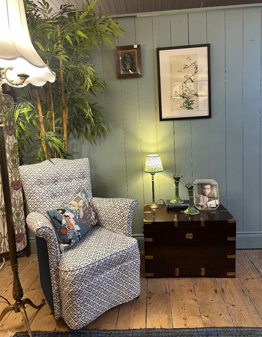 Brass and Rosewood Campaign Chest c1890