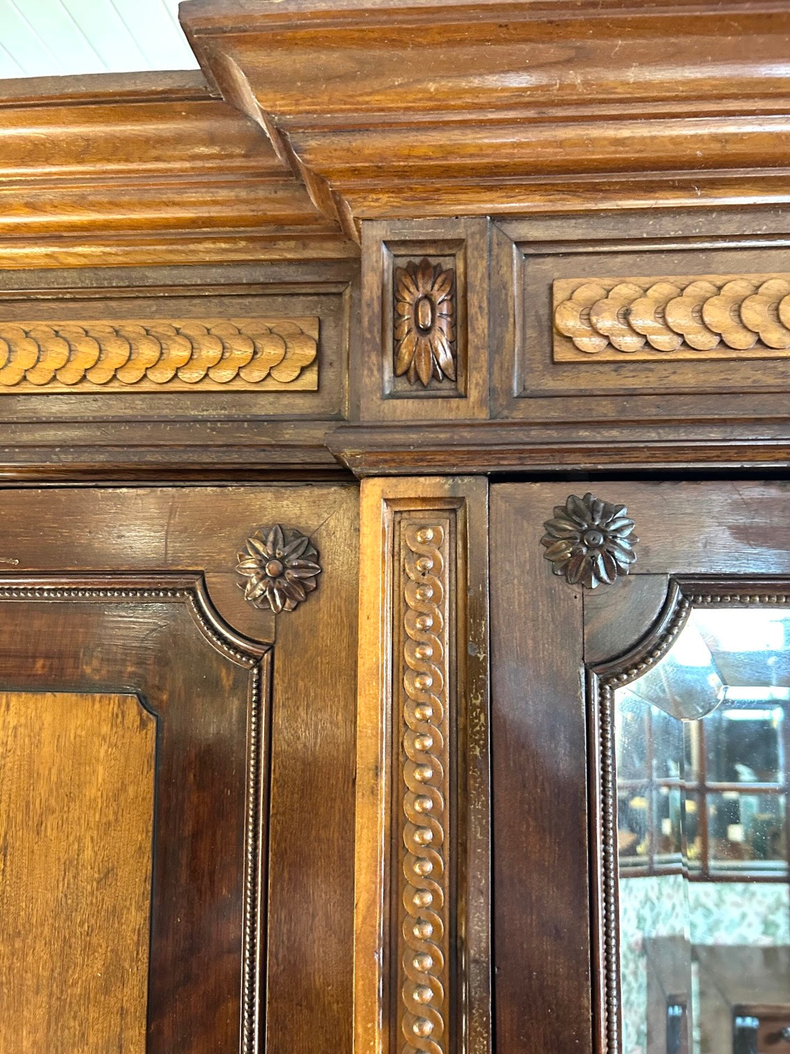 Large Mahogany Wardrobe c.1900