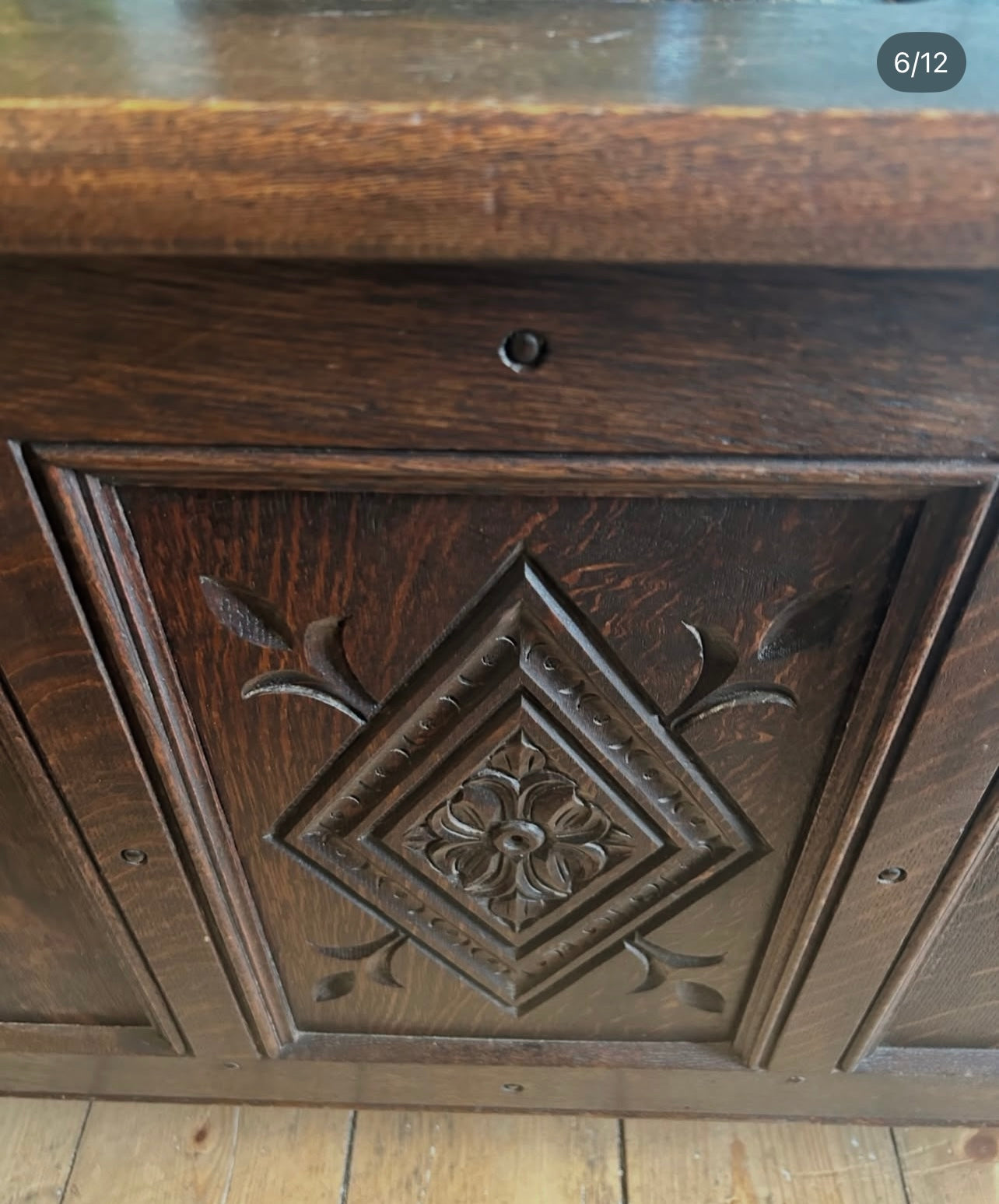 Antique Oak Coffer/Chest c1930