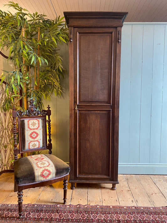 French Provincial "bonnetière" Cupboard
