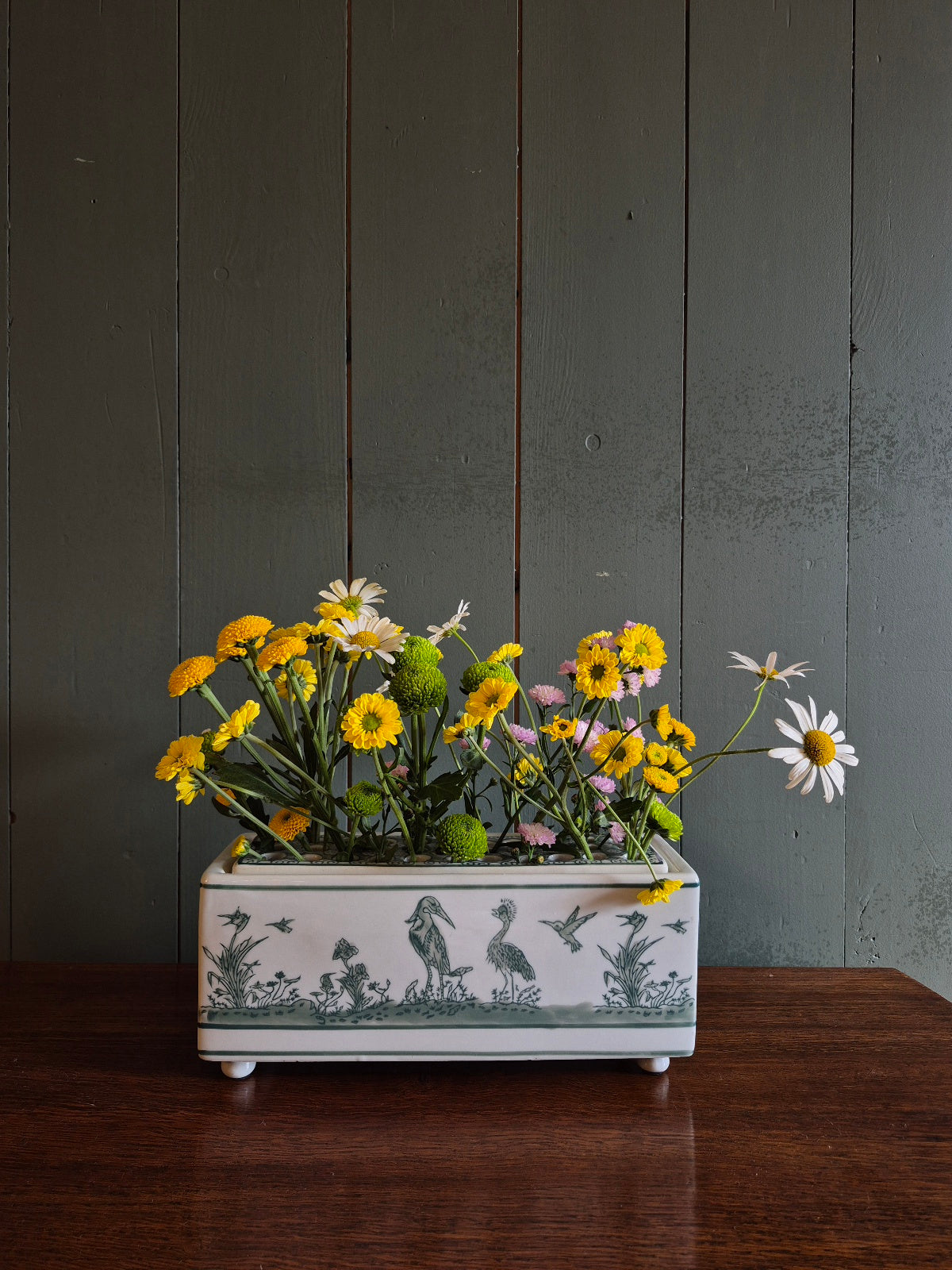 Ceramic Flower Brick