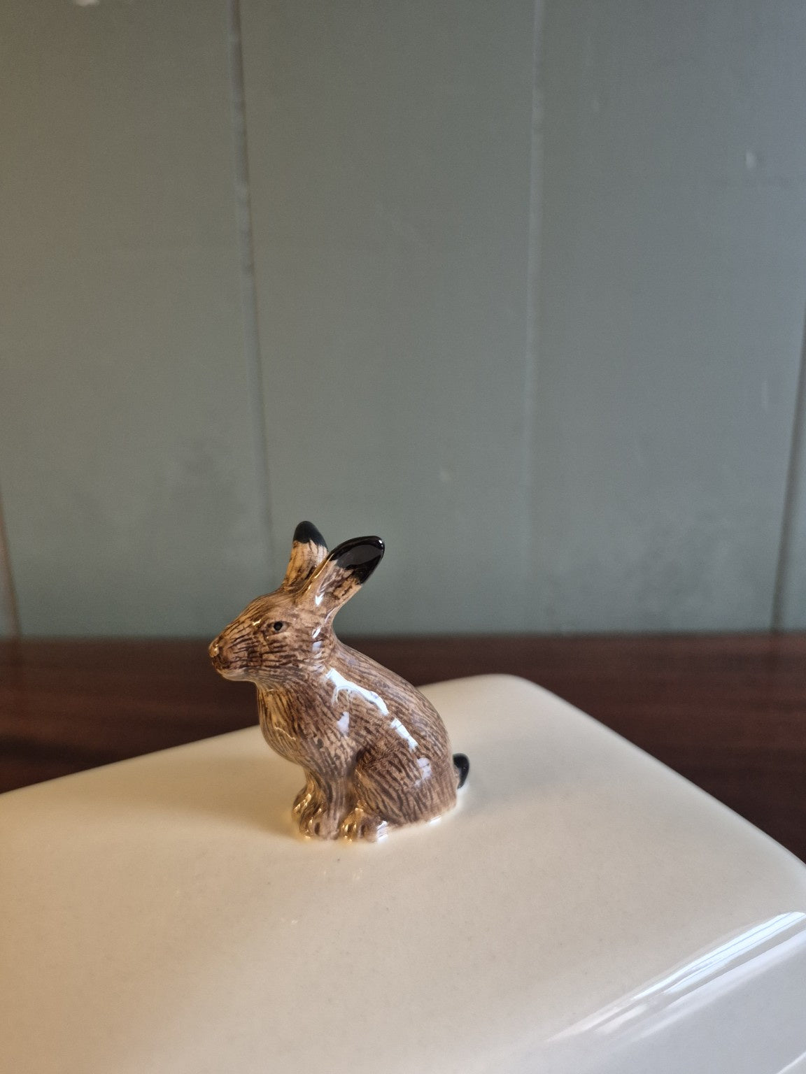 Hare Butter Dish