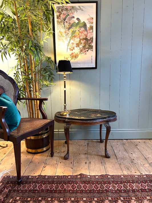 Chinoiserie Lacquered Coffee Table