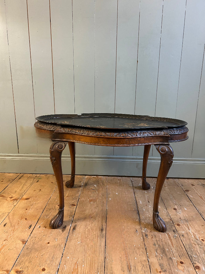 Chinoiserie Lacquered Coffee Table