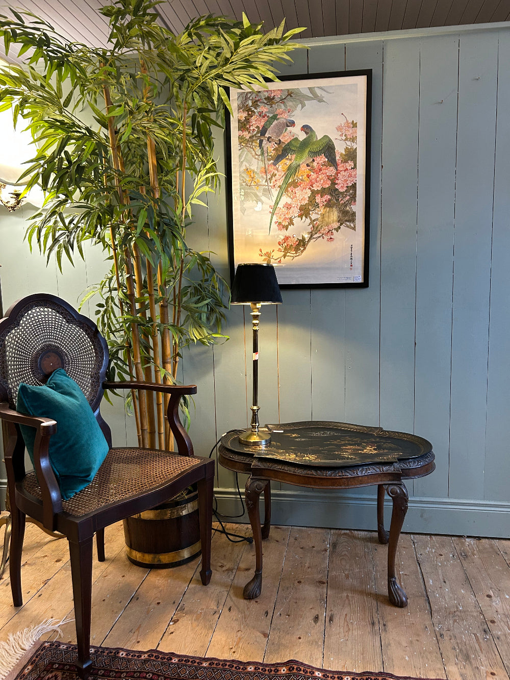 Chinoiserie Lacquered Coffee Table