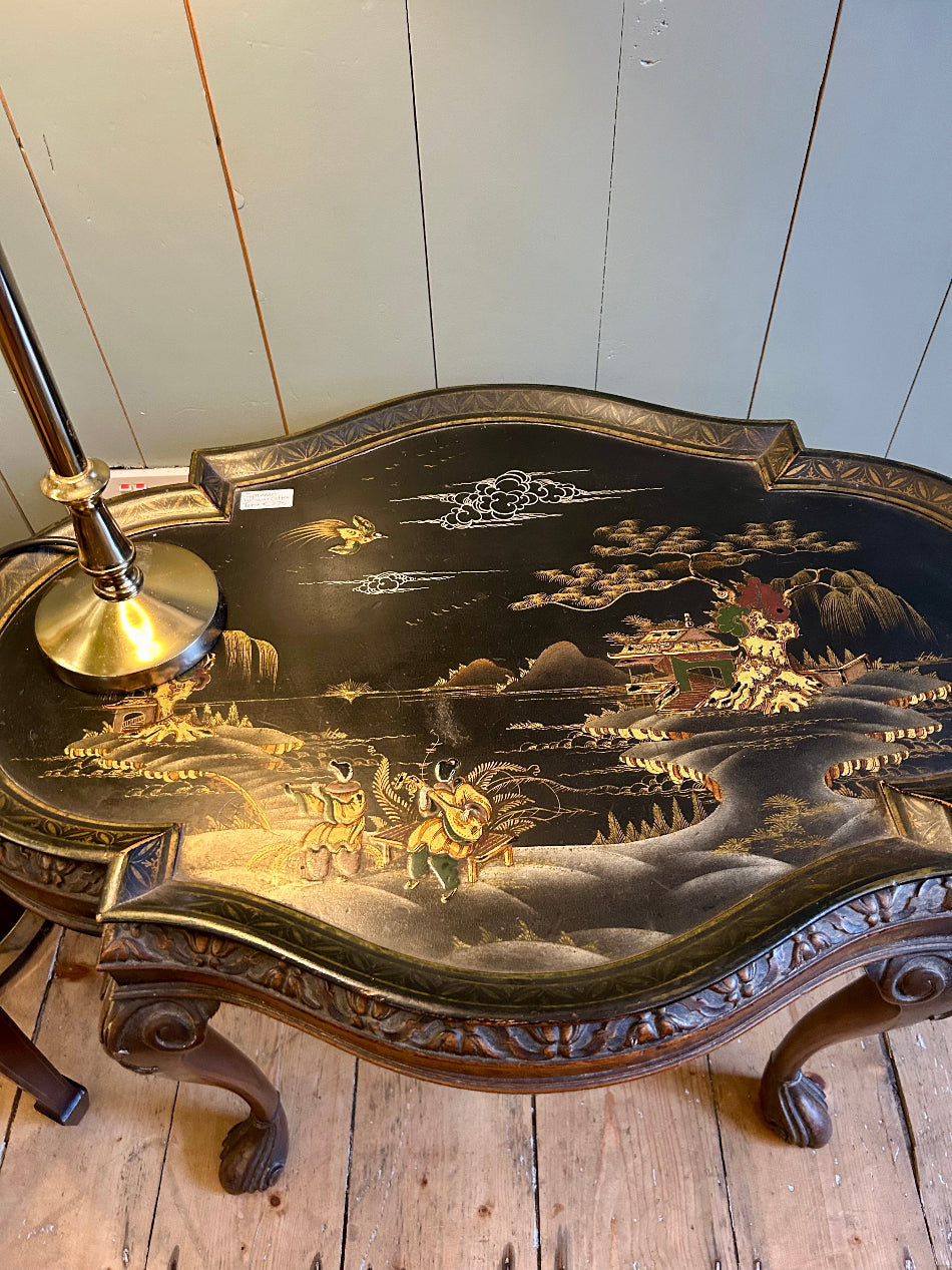 Chinoiserie Lacquered Coffee Table