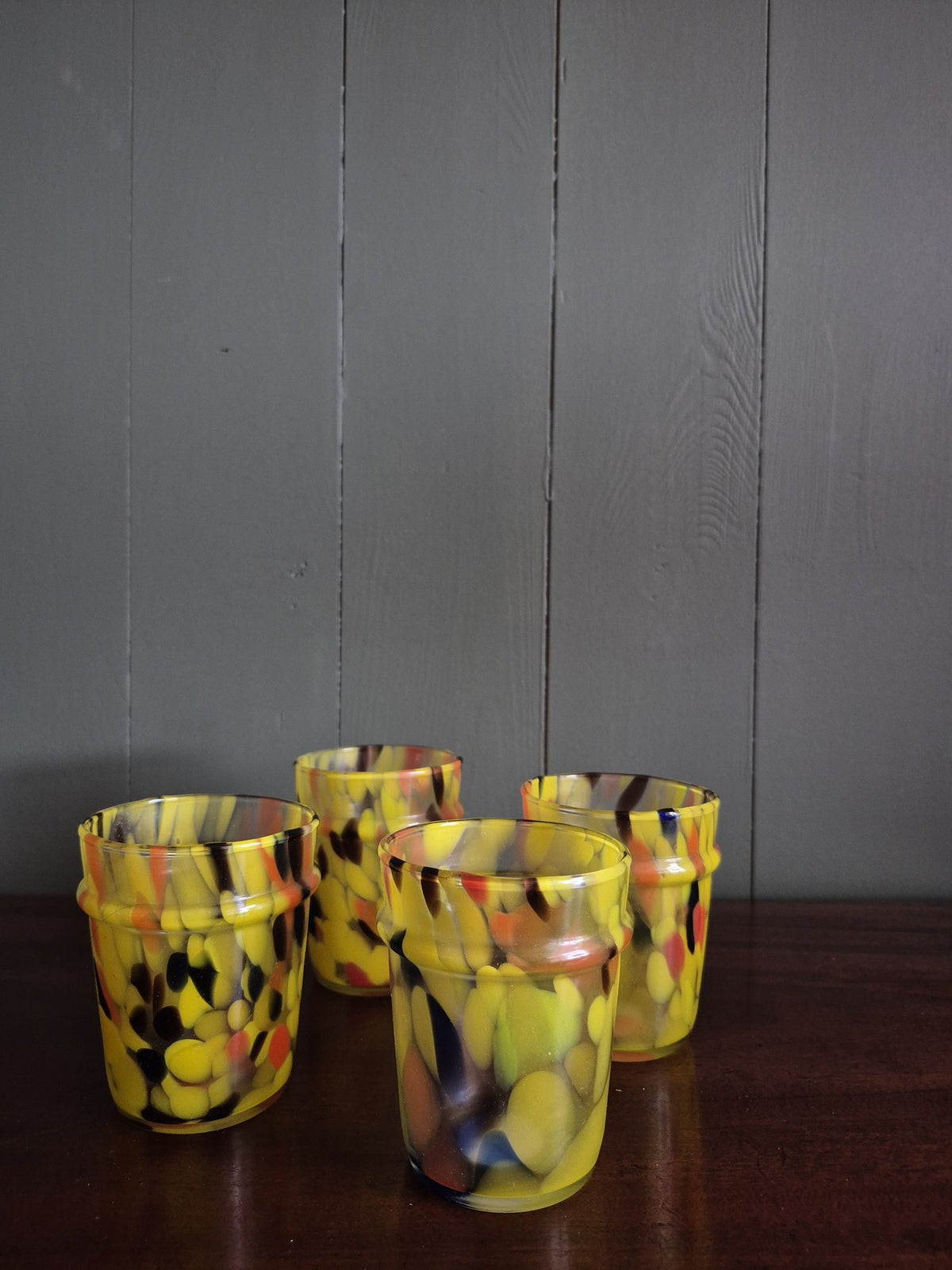 Coloured Drinking Glasses