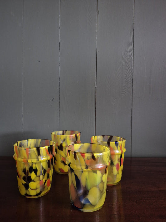Coloured Drinking Glasses