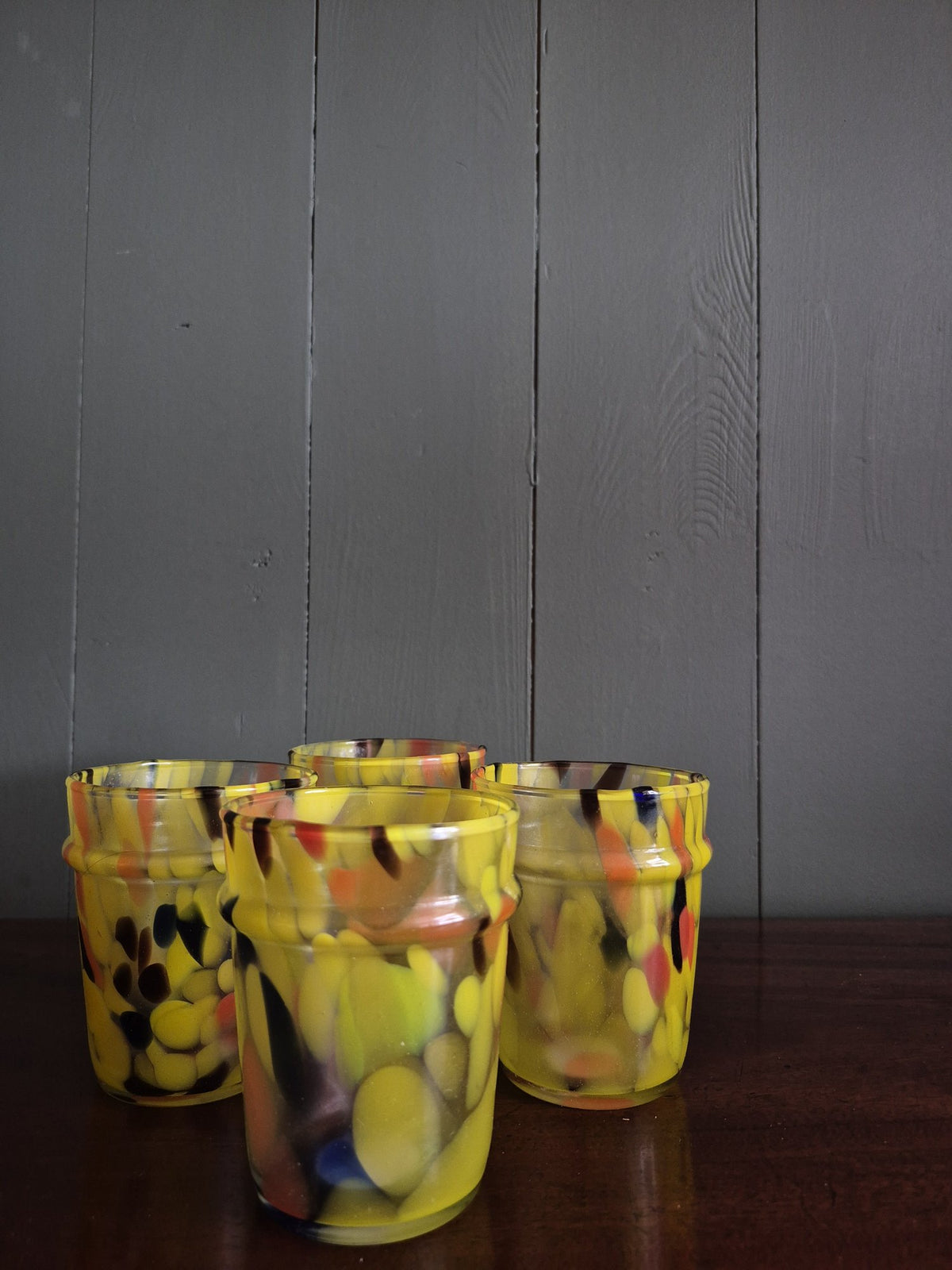 Coloured Drinking Glasses