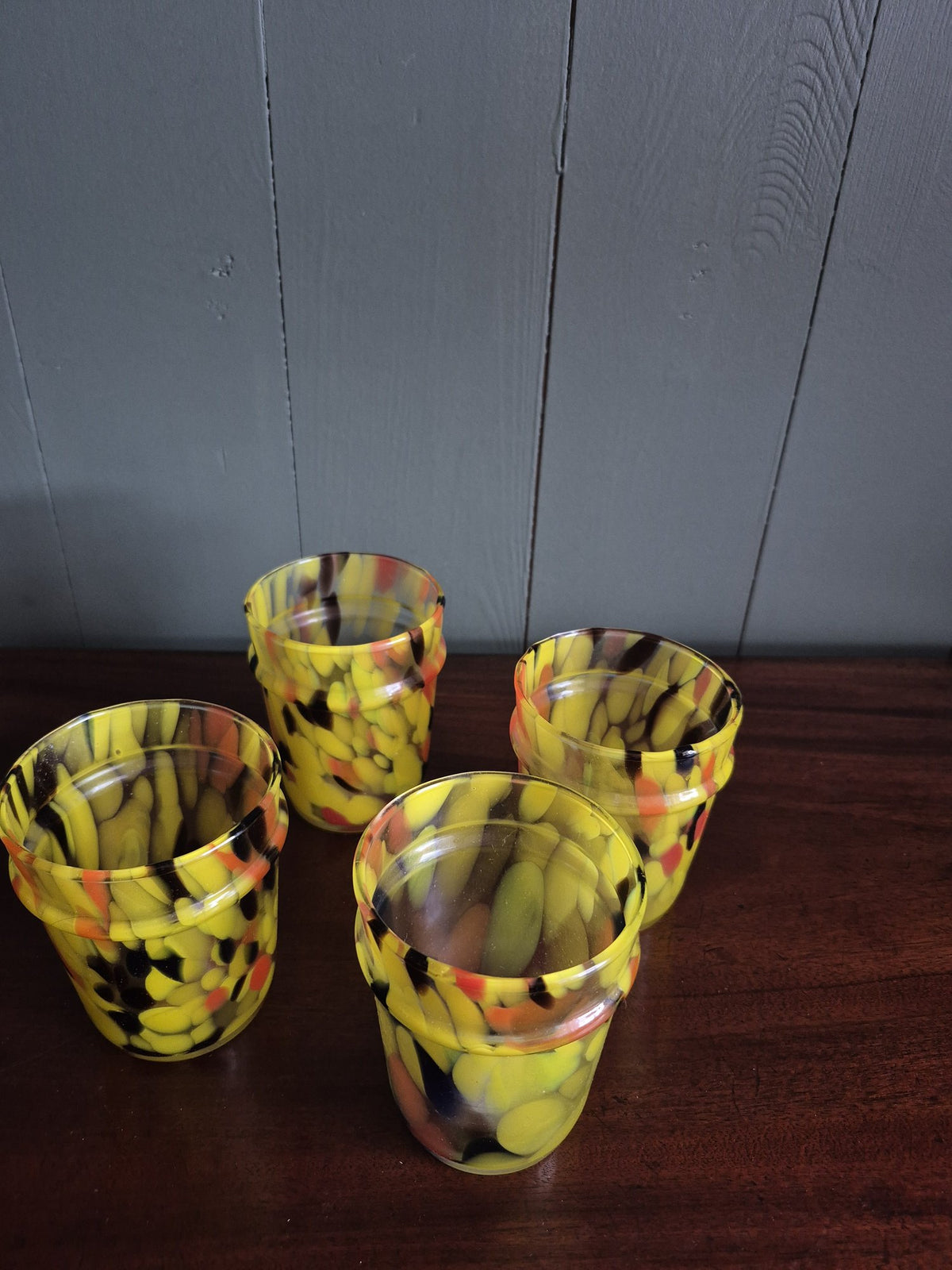 Coloured Drinking Glasses