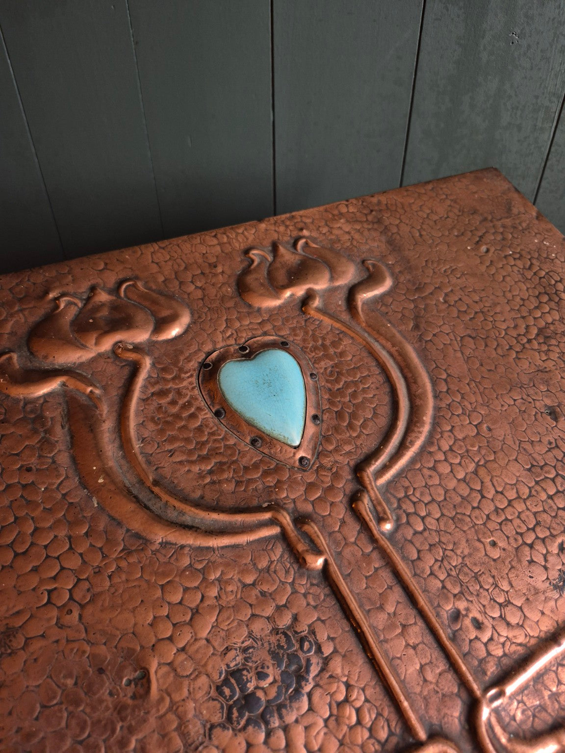 Cornish Arts and Crafts Fireside Box