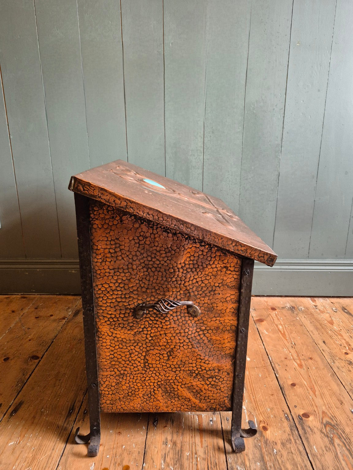 Cornish Arts and Crafts Fireside Box