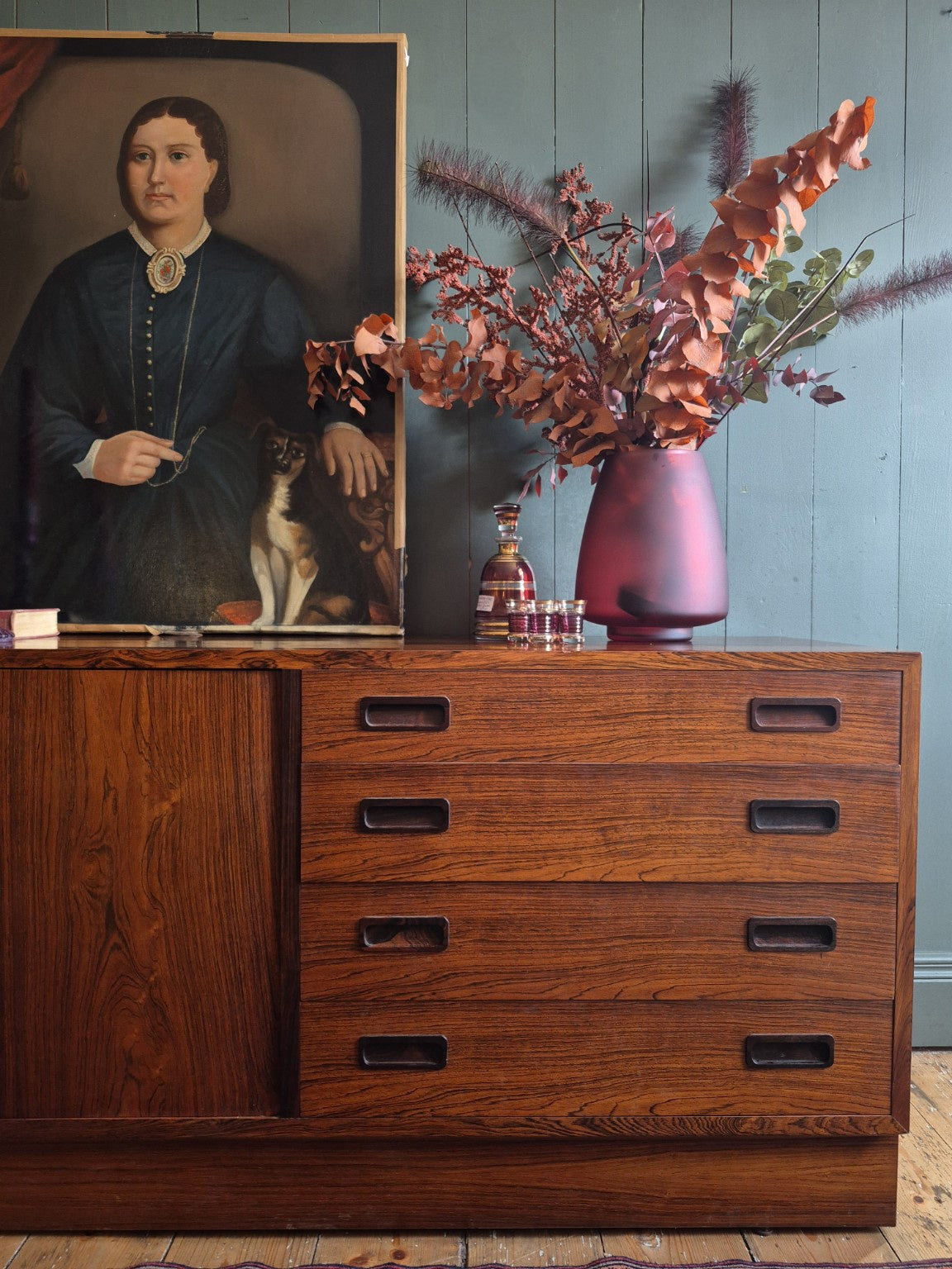 Danish Rosewood Sideboard Circa 1960's