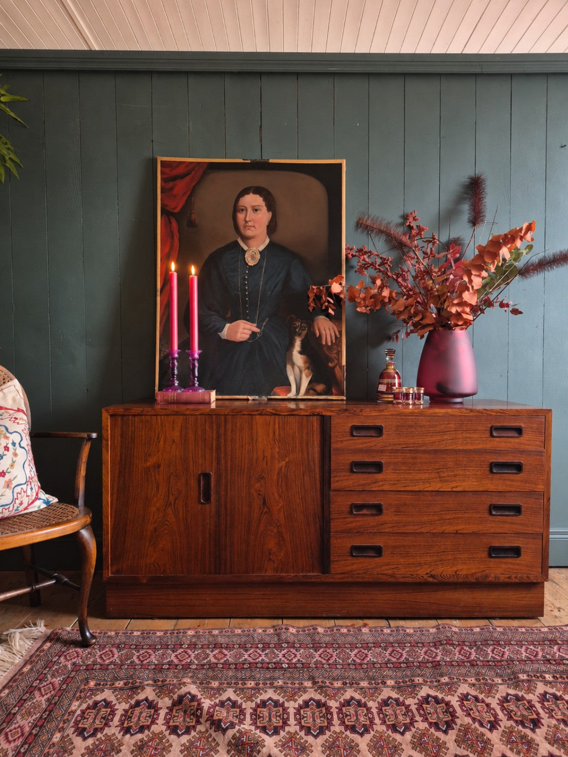 Danish Rosewood Sideboard Circa 1960's