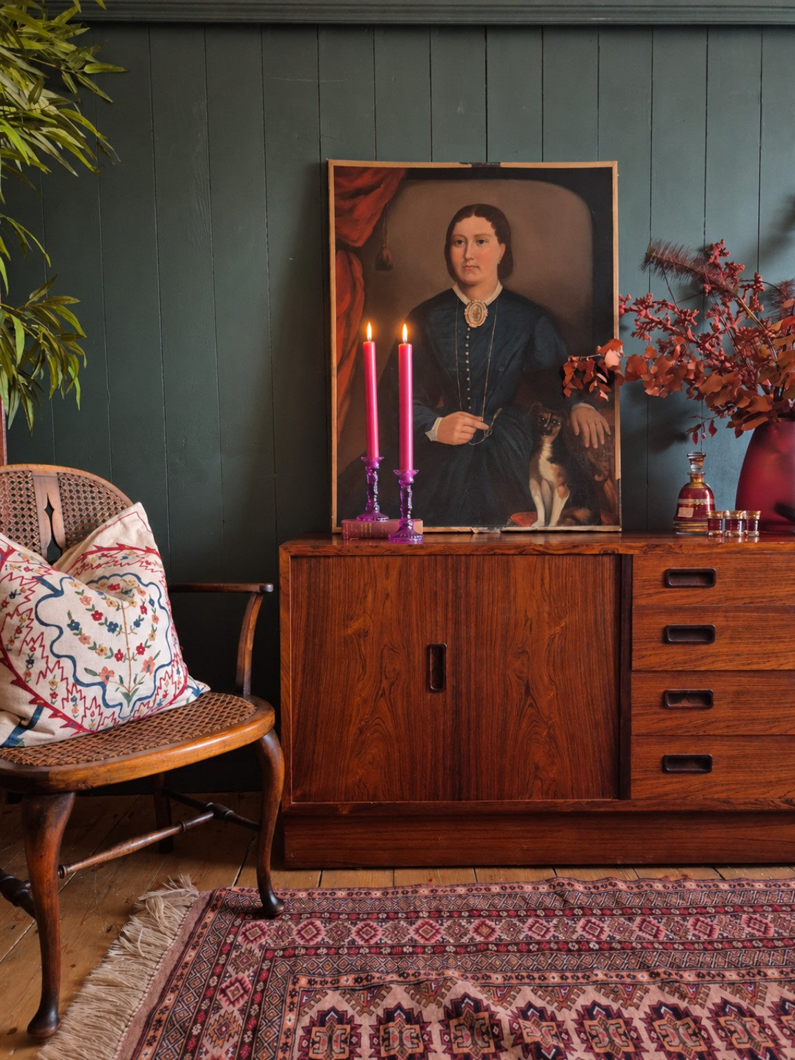 Danish Rosewood Sideboard Circa 1960's