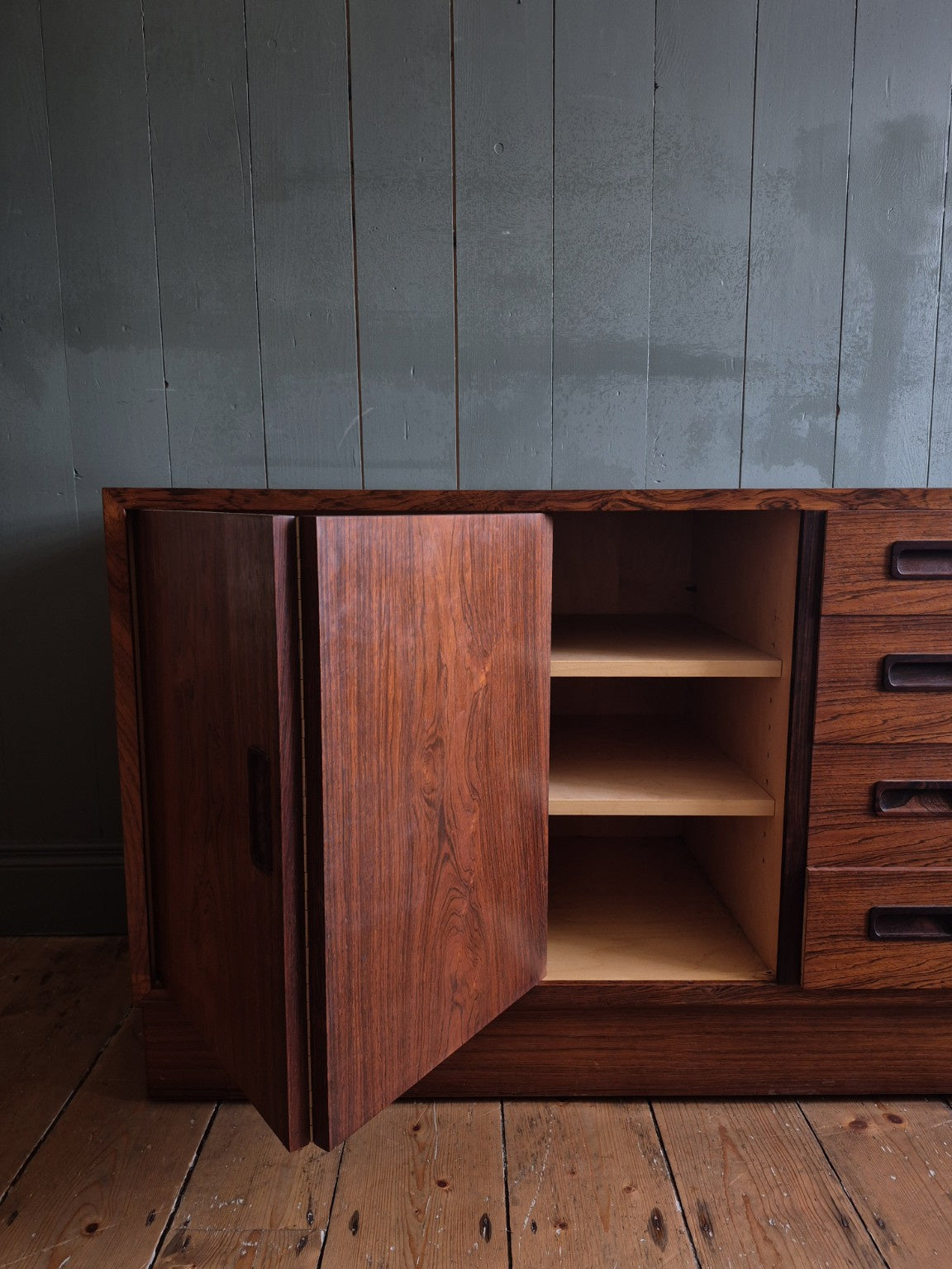Danish Rosewood Sideboard Circa 1960's
