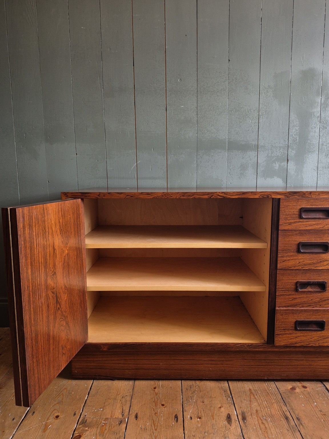 Danish Rosewood Sideboard Circa 1960's