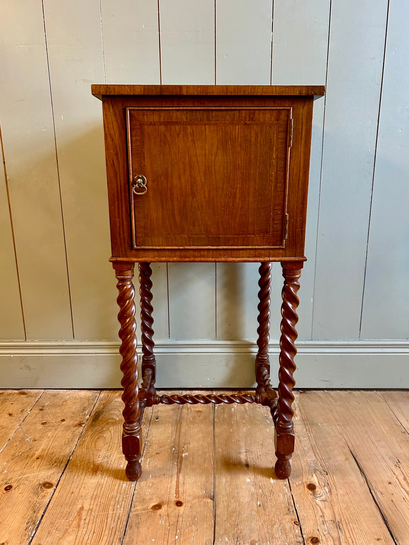 Antique Victorian Bedside Table