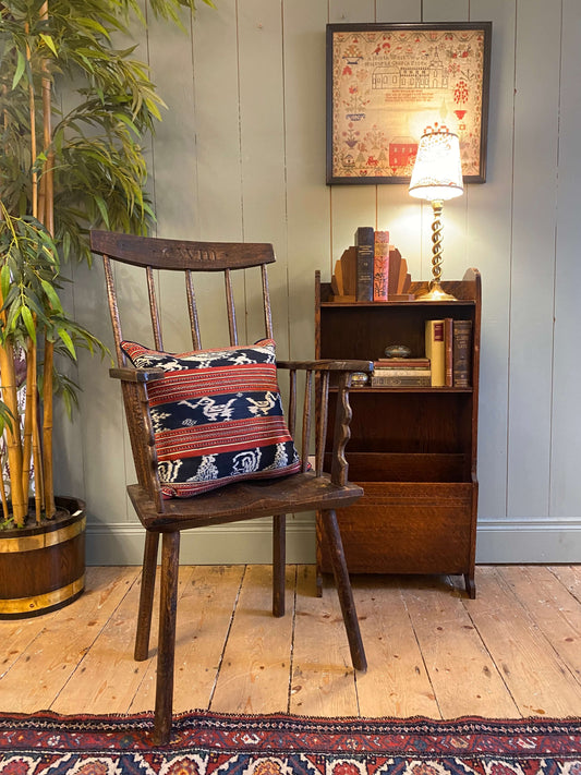 Early 1900s Ash and Elm Welsh Stick Chair