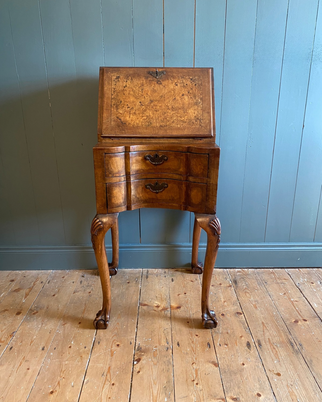 Early 1900's Burr Walnut Bureau