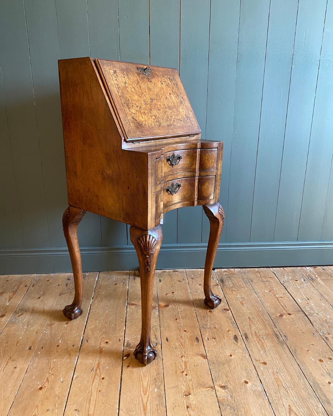 Early 1900's Burr Walnut Bureau