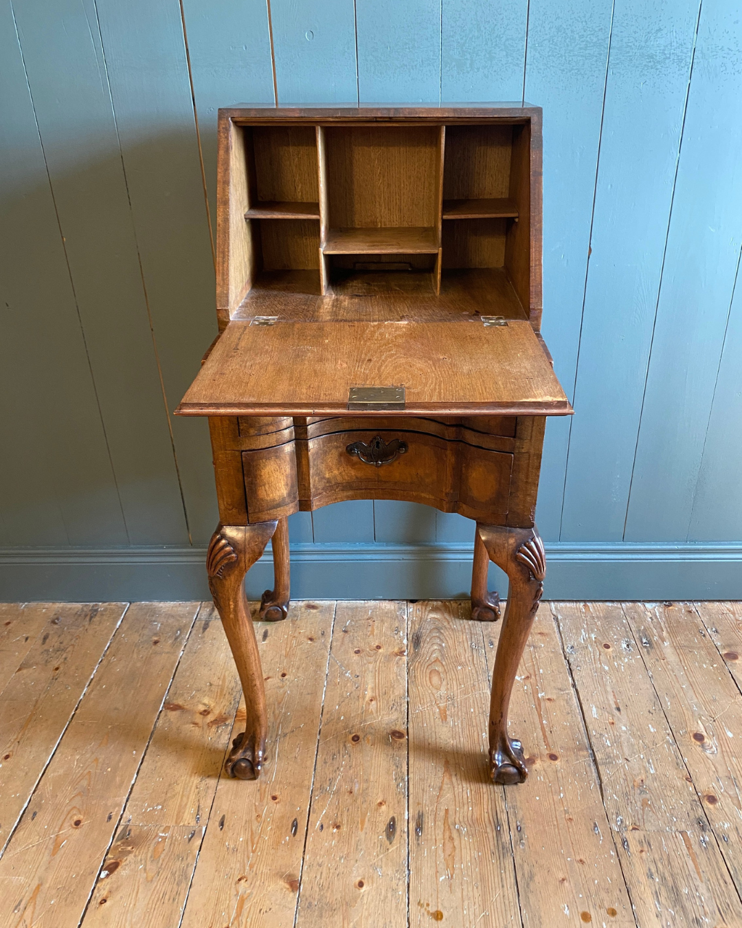 Early 1900's Burr Walnut Bureau