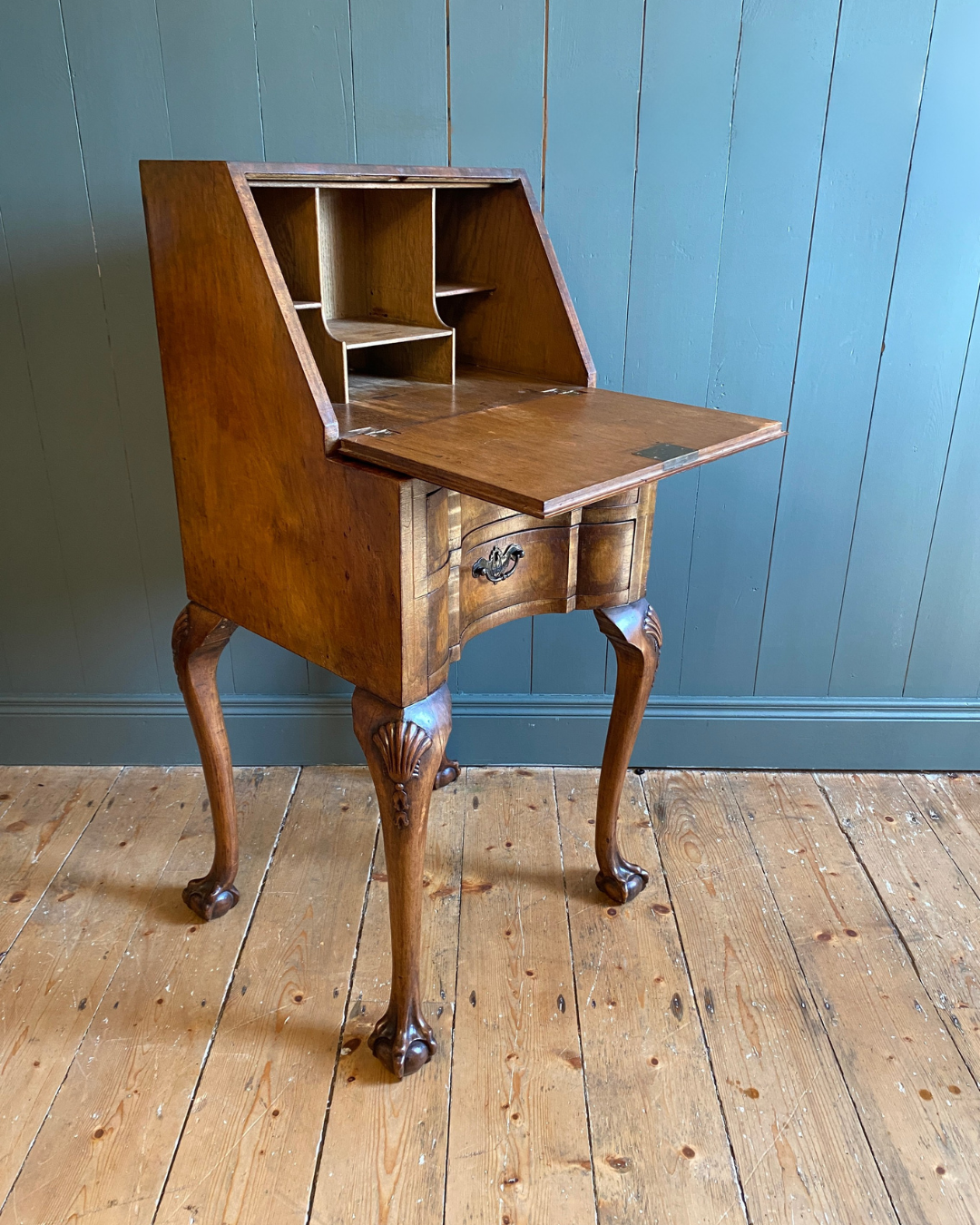 Early 1900's Burr Walnut Bureau