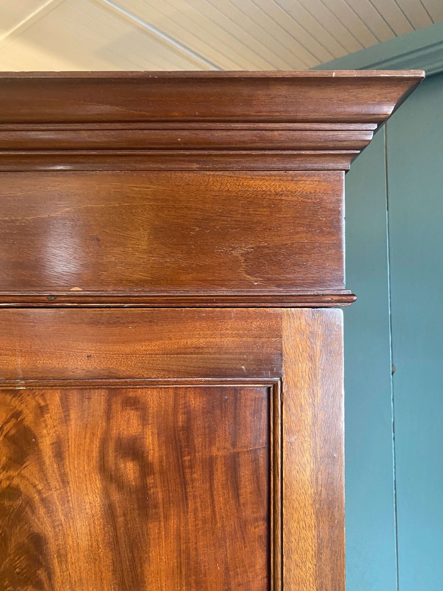 Early 1900s Mahogany Wardrobe