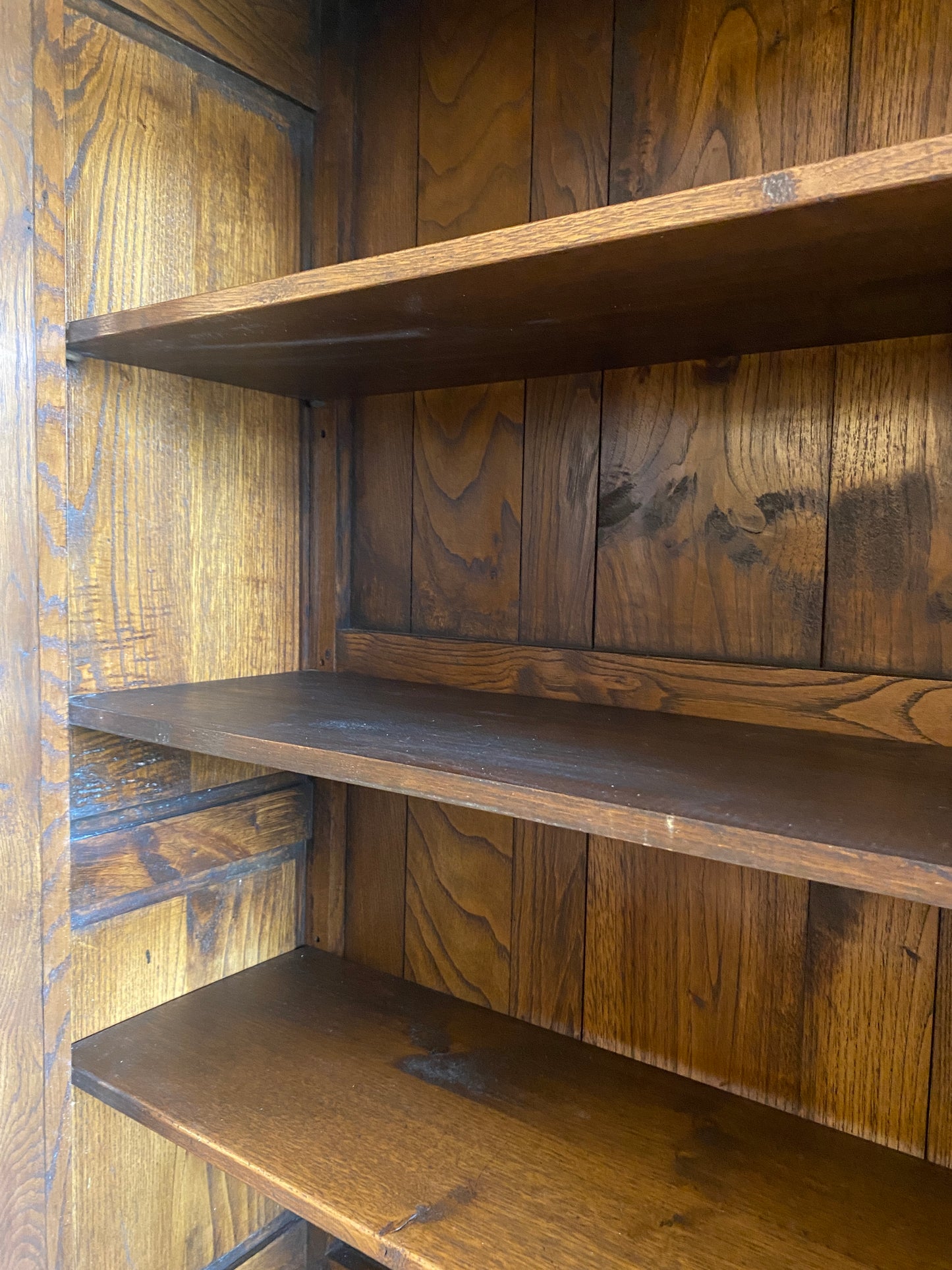 Early 1900's leaded Glass Bookcase