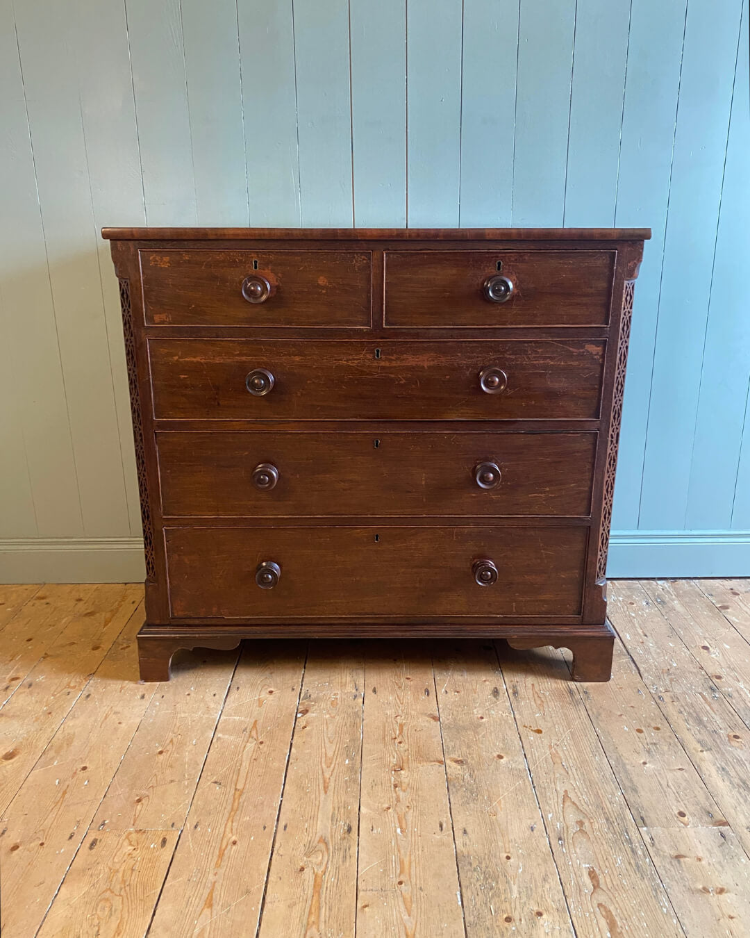 Early 19th Century Oak Chest Of Drawers