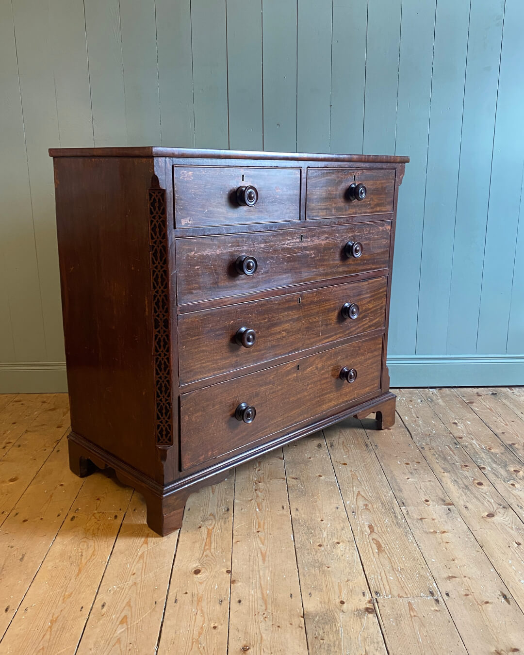 Early 19th Century Oak Chest Of Drawers
