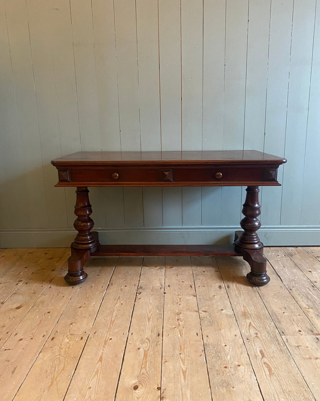 Early Victorian Rosewood Library Table